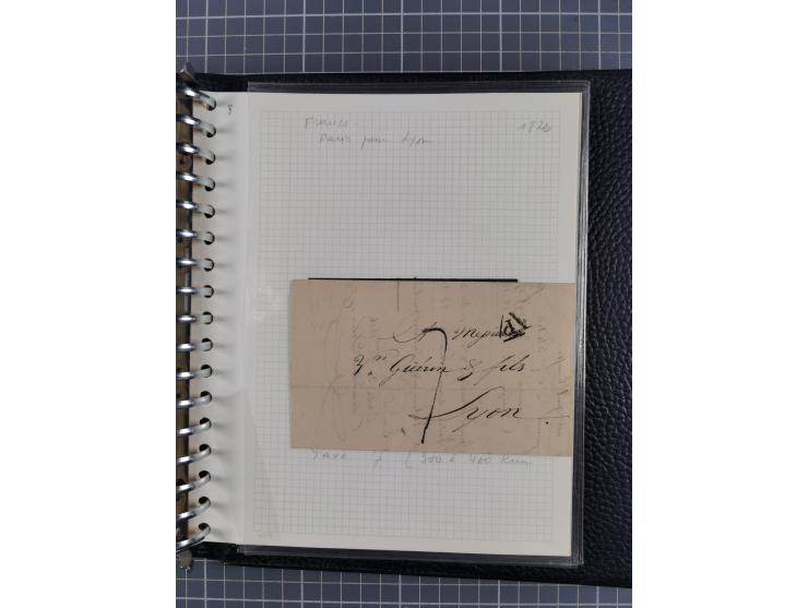 1805/32, 27 letters incl. some better destinations, e.g. Austria and Luxembourg, good condition