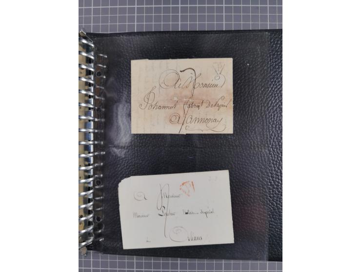 1805/32, 27 letters incl. some better destinations, e.g. Austria and Luxembourg, good condition