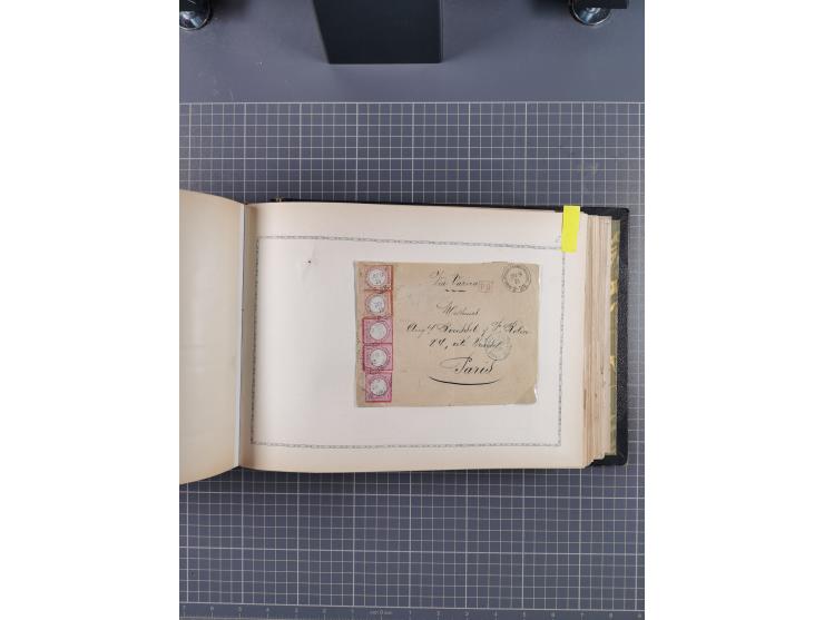 1791/1957 (ca.), around 190 covers and cards, strength before the 1920s with plenty of interesting frankings and usages, note