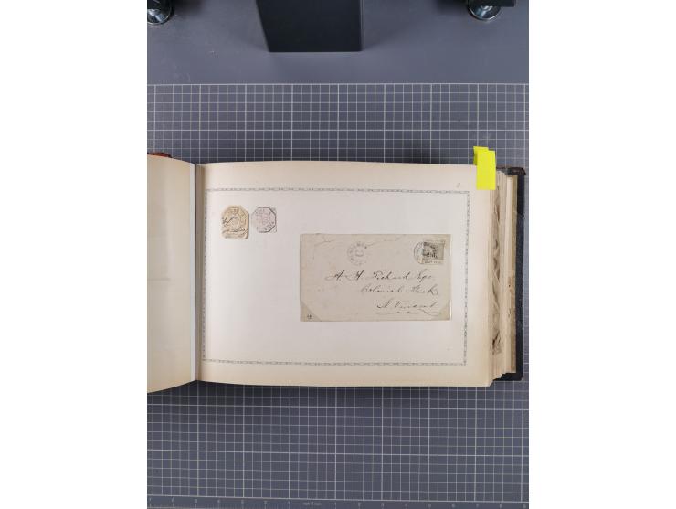 1791/1957 (ca.), around 190 covers and cards, strength before the 1920s with plenty of interesting frankings and usages, note