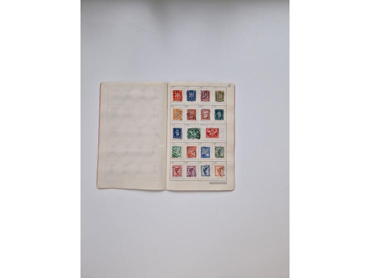 1900/1950(ca.), interessante Partie mit über 100 Briefen, dabei bessere, außerdem diverse alter Auswahlhefte, dabei teils Aus