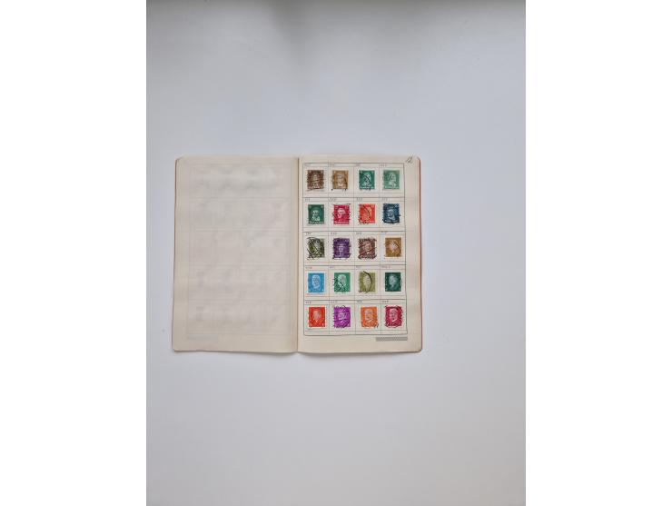 1900/1950(ca.), interessante Partie mit über 100 Briefen, dabei bessere, außerdem diverse alter Auswahlhefte, dabei teils Aus