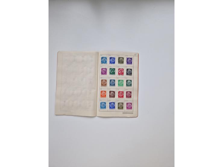 1900/1950(ca.), interessante Partie mit über 100 Briefen, dabei bessere, außerdem diverse alter Auswahlhefte, dabei teils Aus