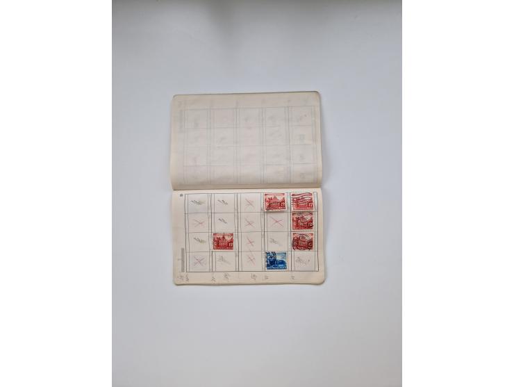 1900/1950(ca.), interessante Partie mit über 100 Briefen, dabei bessere, außerdem diverse alter Auswahlhefte, dabei teils Aus