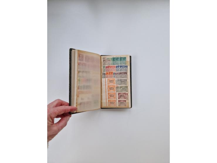 1900/1950(ca.), interessante Partie mit über 100 Briefen, dabei bessere, außerdem diverse alter Auswahlhefte, dabei teils Aus