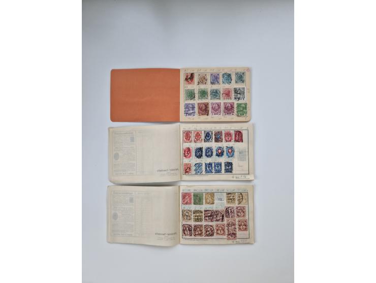 1900/1950(ca.), interessante Partie mit über 100 Briefen, dabei bessere, außerdem diverse alter Auswahlhefte, dabei teils Aus