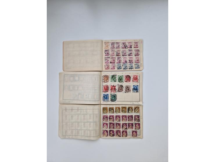 1900/1950(ca.), interessante Partie mit über 100 Briefen, dabei bessere, außerdem diverse alter Auswahlhefte, dabei teils Aus