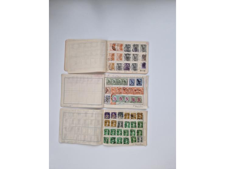 1900/1950(ca.), interessante Partie mit über 100 Briefen, dabei bessere, außerdem diverse alter Auswahlhefte, dabei teils Aus