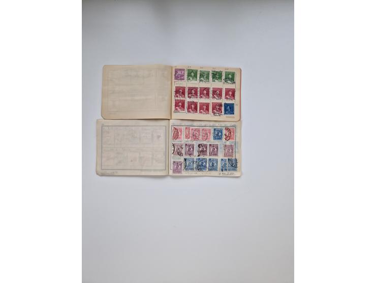 1900/1950(ca.), interessante Partie mit über 100 Briefen, dabei bessere, außerdem diverse alter Auswahlhefte, dabei teils Aus