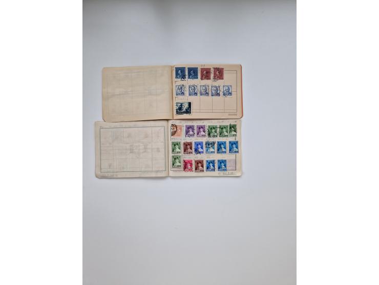 1900/1950(ca.), interessante Partie mit über 100 Briefen, dabei bessere, außerdem diverse alter Auswahlhefte, dabei teils Aus