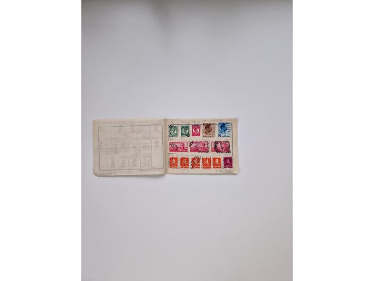 1900/1950(ca.), interessante Partie mit über 100 Briefen, dabei bessere, außerdem diverse alter Auswahlhefte, dabei teils Aus