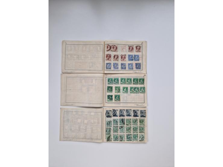 1900/1950(ca.), interessante Partie mit über 100 Briefen, dabei bessere, außerdem diverse alter Auswahlhefte, dabei teils Aus