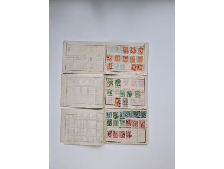 1900/1950(ca.), interessante Partie mit über 100 Briefen, dabei bessere, außerdem diverse alter Auswahlhefte, dabei teils Aus