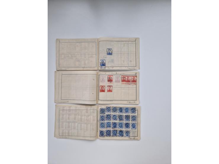 1900/1950(ca.), interessante Partie mit über 100 Briefen, dabei bessere, außerdem diverse alter Auswahlhefte, dabei teils Aus