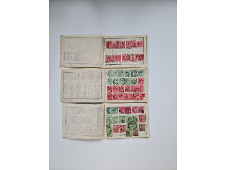 1900/1950(ca.), interessante Partie mit über 100 Briefen, dabei bessere, außerdem diverse alter Auswahlhefte, dabei teils Aus