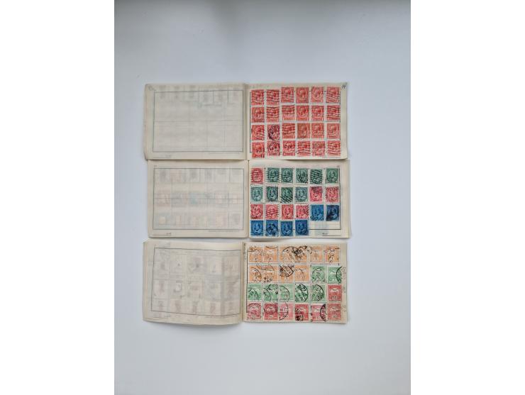 1900/1950(ca.), interessante Partie mit über 100 Briefen, dabei bessere, außerdem diverse alter Auswahlhefte, dabei teils Aus