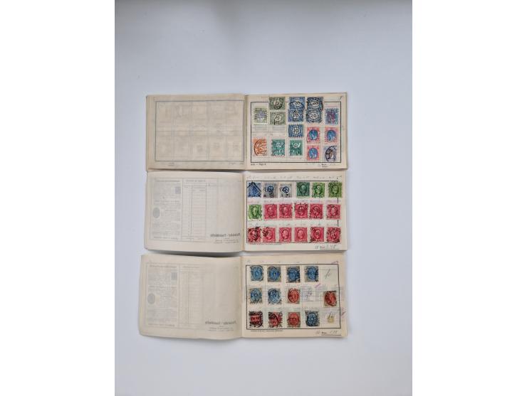 1900/1950(ca.), interessante Partie mit über 100 Briefen, dabei bessere, außerdem diverse alter Auswahlhefte, dabei teils Aus