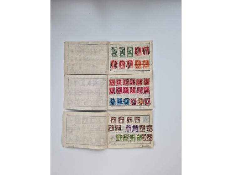 1900/1950(ca.), interessante Partie mit über 100 Briefen, dabei bessere, außerdem diverse alter Auswahlhefte, dabei teils Aus