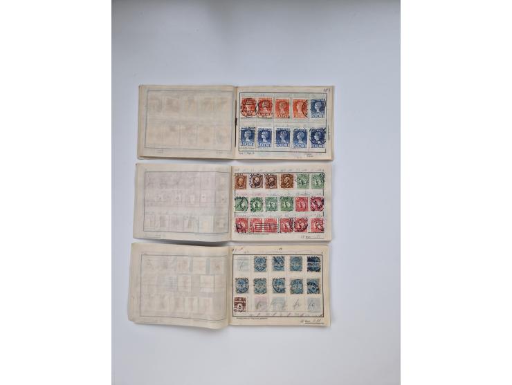 1900/1950(ca.), interessante Partie mit über 100 Briefen, dabei bessere, außerdem diverse alter Auswahlhefte, dabei teils Aus