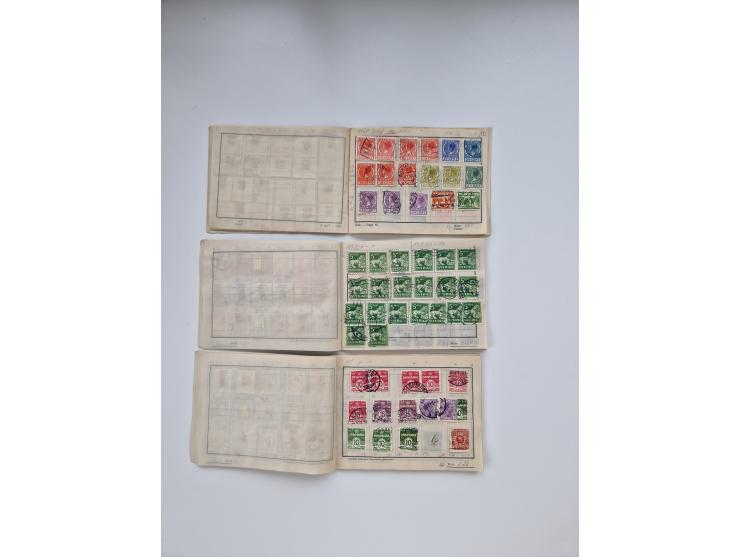 1900/1950(ca.), interessante Partie mit über 100 Briefen, dabei bessere, außerdem diverse alter Auswahlhefte, dabei teils Aus