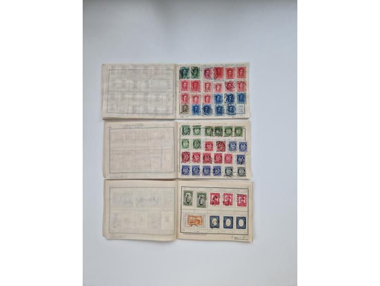 1900/1950(ca.), interessante Partie mit über 100 Briefen, dabei bessere, außerdem diverse alter Auswahlhefte, dabei teils Aus