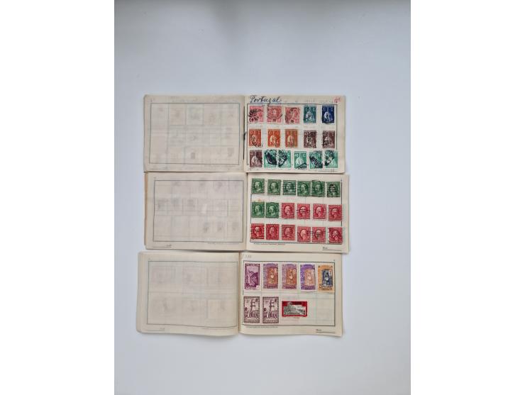 1900/1950(ca.), interessante Partie mit über 100 Briefen, dabei bessere, außerdem diverse alter Auswahlhefte, dabei teils Aus