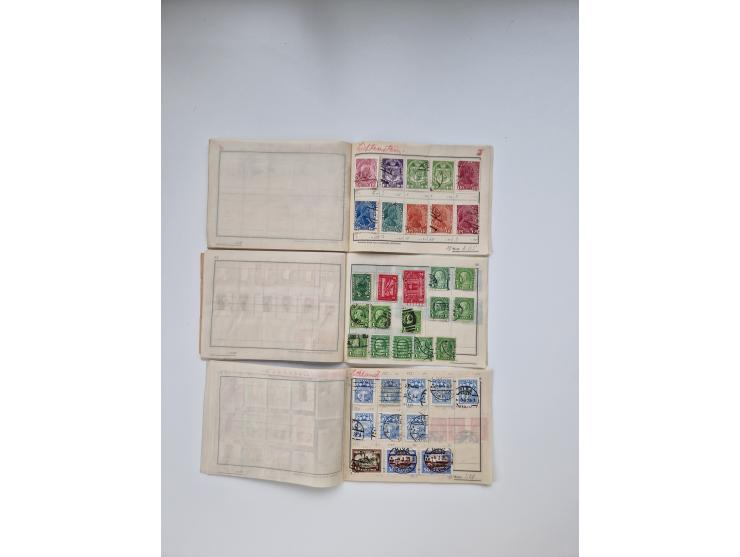 1900/1950(ca.), interessante Partie mit über 100 Briefen, dabei bessere, außerdem diverse alter Auswahlhefte, dabei teils Aus