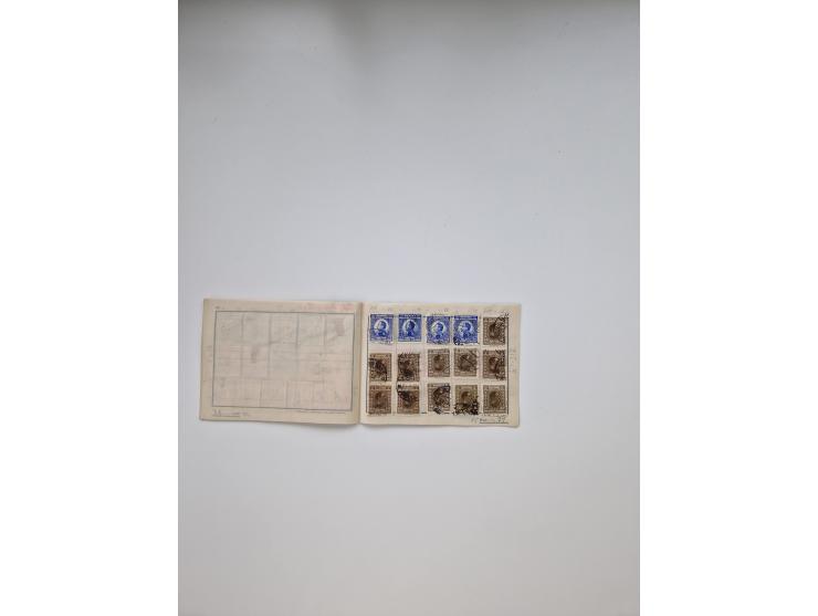 1900/1950(ca.), interessante Partie mit über 100 Briefen, dabei bessere, außerdem diverse alter Auswahlhefte, dabei teils Aus