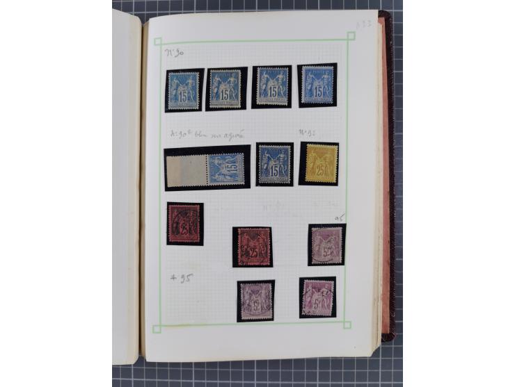 1849/1920 (ca.), mint never hinged/unused and used collection with a few covers, including Postage Dues, specialized with som