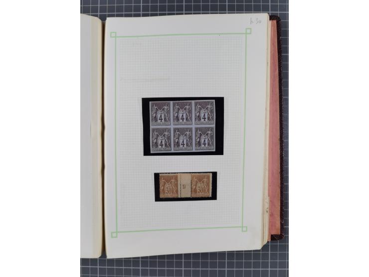 1849/1920 (ca.), mint never hinged/unused and used collection with a few covers, including Postage Dues, specialized with som