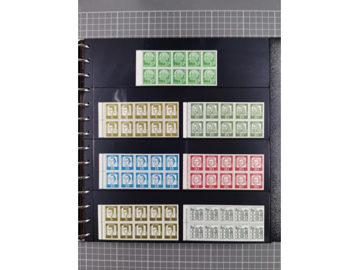 1949/92, postfrische, in den Hauptnummern augenscheinlich komplette Sammlung, dazu einige Markenheftchen etc., meist gute Erh