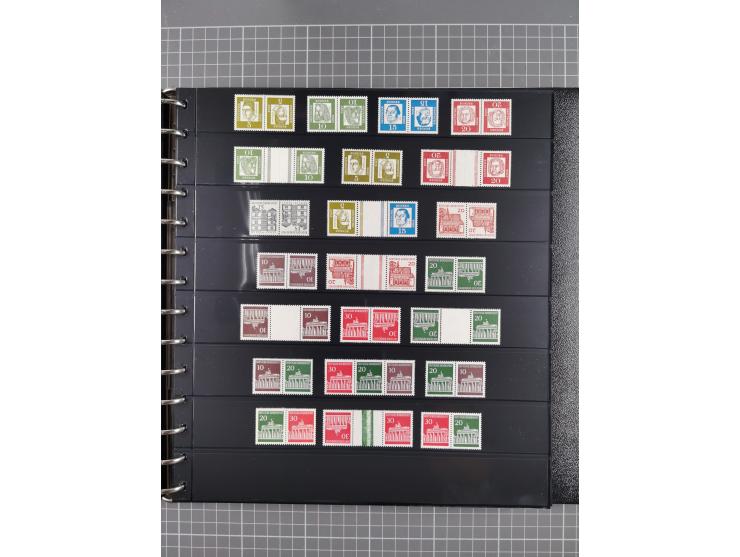 1949/92, postfrische, in den Hauptnummern augenscheinlich komplette Sammlung, dazu einige Markenheftchen etc., meist gute Erh