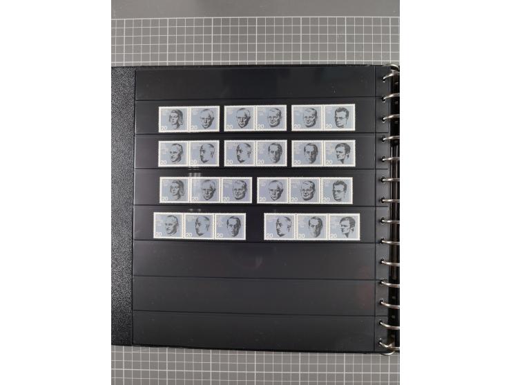 1949/92, postfrische, in den Hauptnummern augenscheinlich komplette Sammlung, dazu einige Markenheftchen etc., meist gute Erh