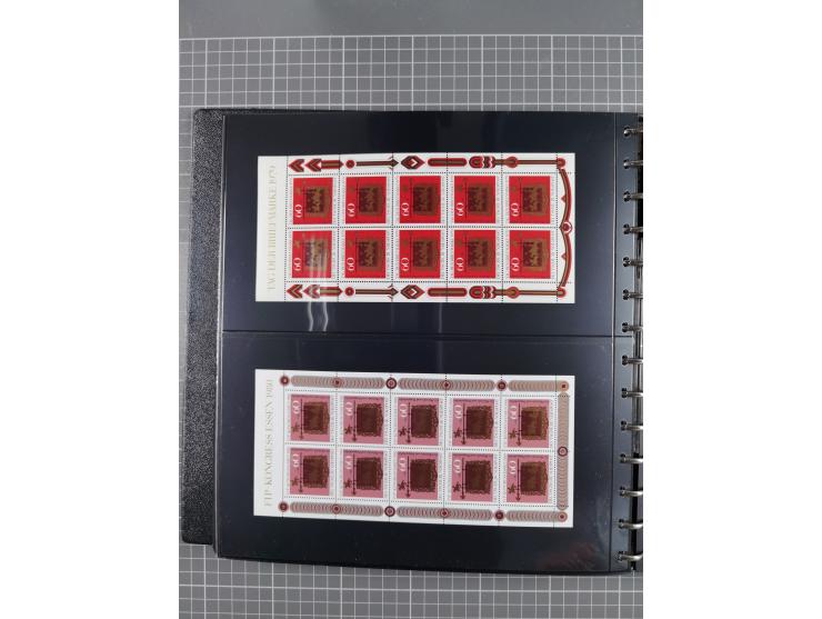 1949/92, postfrische, in den Hauptnummern augenscheinlich komplette Sammlung, dazu einige Markenheftchen etc., meist gute Erh