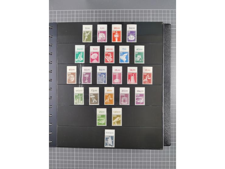 1949/92, postfrische, in den Hauptnummern augenscheinlich komplette Sammlung, dazu einige Markenheftchen etc., meist gute Erh