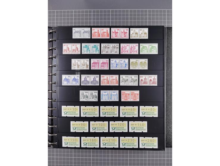 1949/92, postfrische, in den Hauptnummern augenscheinlich komplette Sammlung, dazu einige Markenheftchen etc., meist gute Erh