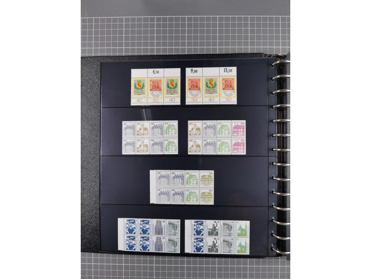 1949/92, postfrische, in den Hauptnummern augenscheinlich komplette Sammlung, dazu einige Markenheftchen etc., meist gute Erh