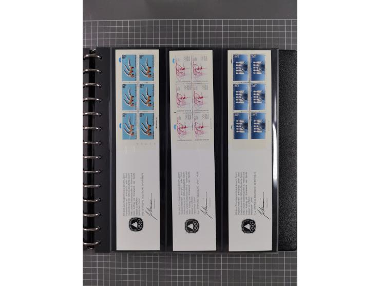 1949/92, postfrische, in den Hauptnummern augenscheinlich komplette Sammlung, dazu einige Markenheftchen etc., meist gute Erh