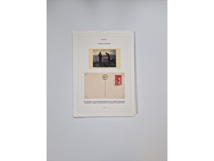 1812/1936, 58 covers and cards, some better frankings and usages throughout, noted a fine section of French Colonies and mari