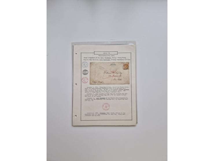 1812/1936, 58 covers and cards, some better frankings and usages throughout, noted a fine section of French Colonies and mari