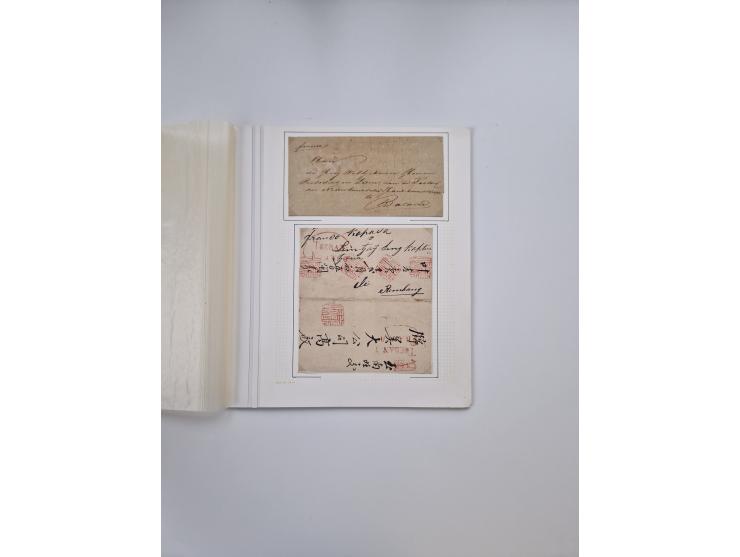 1812/1936, 58 covers and cards, some better frankings and usages throughout, noted a fine section of French Colonies and mari