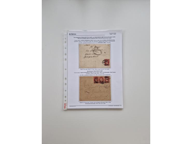 1812/1936, 58 covers and cards, some better frankings and usages throughout, noted a fine section of French Colonies and mari