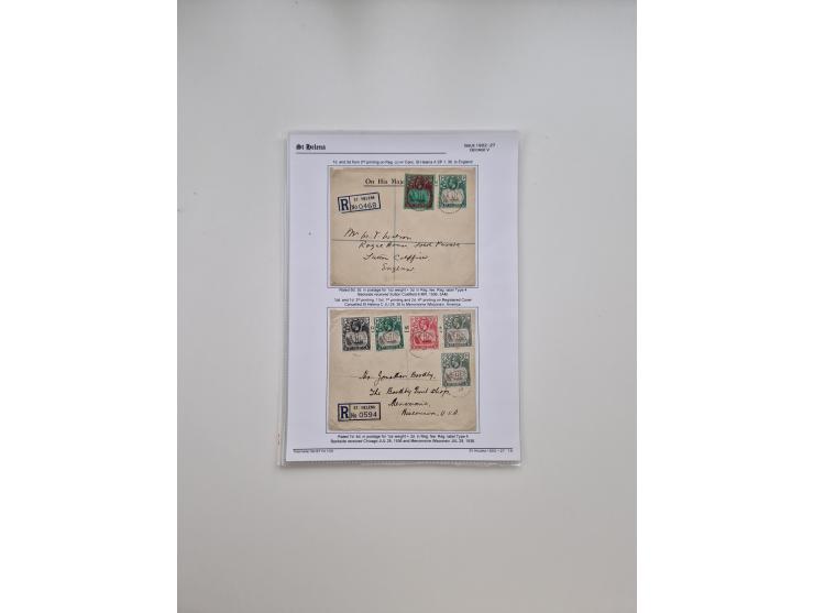 1812/1936, 58 covers and cards, some better frankings and usages throughout, noted a fine section of French Colonies and mari