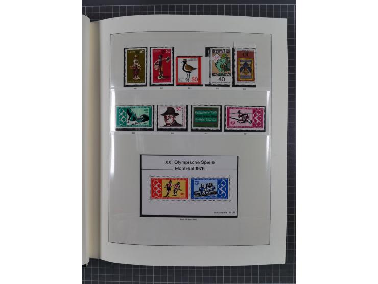 1949/92, vorwiegend postfrische, in den Hauptnummern augenscheinlich komplette Sammlung, teils sign. Schlegel BPP, meist gute