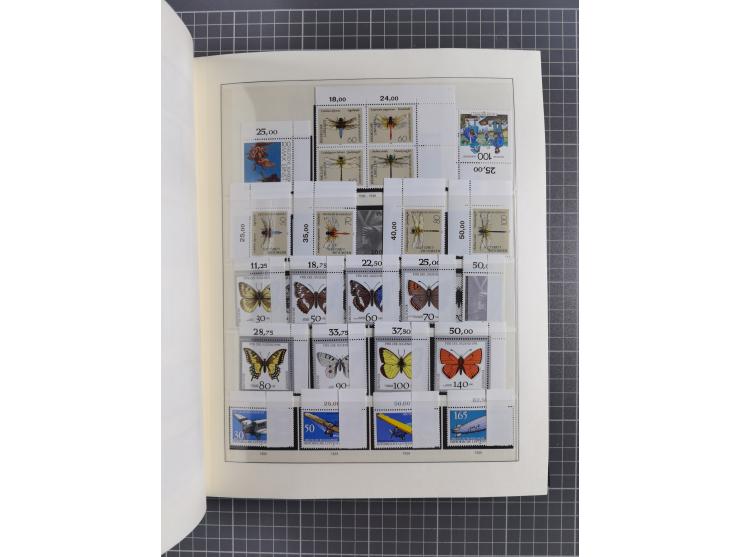 1949/92, vorwiegend postfrische, in den Hauptnummern augenscheinlich komplette Sammlung, teils sign. Schlegel BPP, meist gute