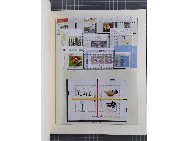 1949/92, vorwiegend postfrische, in den Hauptnummern augenscheinlich komplette Sammlung, teils sign. Schlegel BPP, meist gute