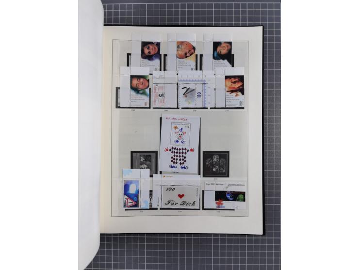 1949/92, vorwiegend postfrische, in den Hauptnummern augenscheinlich komplette Sammlung, teils sign. Schlegel BPP, meist gute