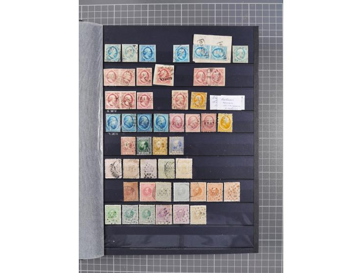 1852/1980, in the beginning used and from 1940 also mint never hinged collection stock, incl. better early issues, Mi.-Nr. 1-