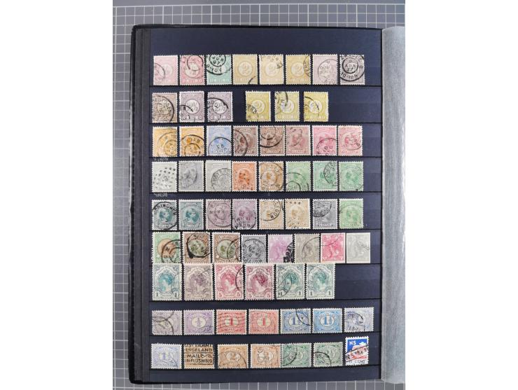 1852/1980, in the beginning used and from 1940 also mint never hinged collection stock, incl. better early issues, Mi.-Nr. 1-