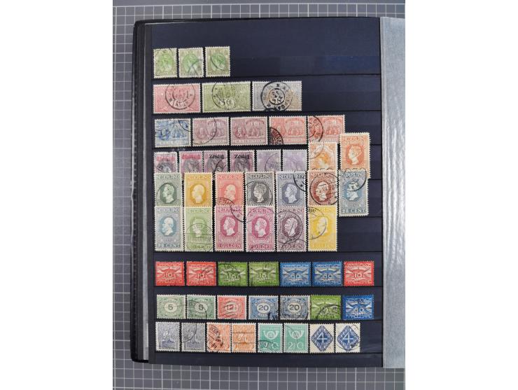 1852/1980, in the beginning used and from 1940 also mint never hinged collection stock, incl. better early issues, Mi.-Nr. 1-